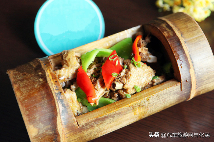 日照竹洞天风景区侗族特色美食—“百家宴”